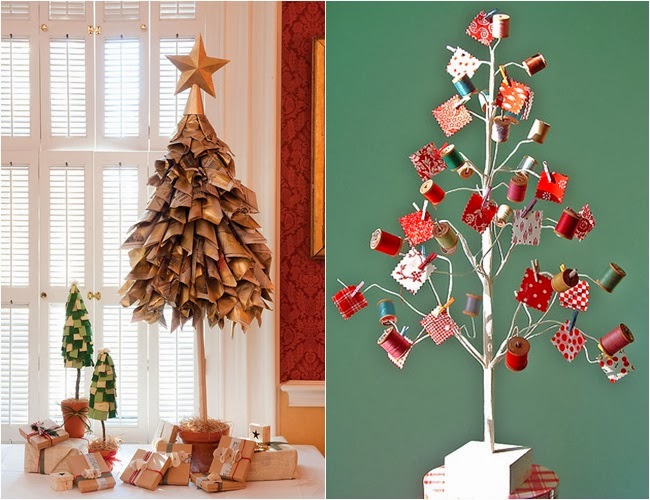 Decor: Arvores de Natal Criativas - Meu doce desejo