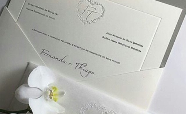 Featured image of post Convite De Casamento Classico Luxo Entrega 72h envelopes inclu dos